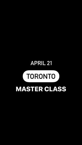 Master Class Toronto